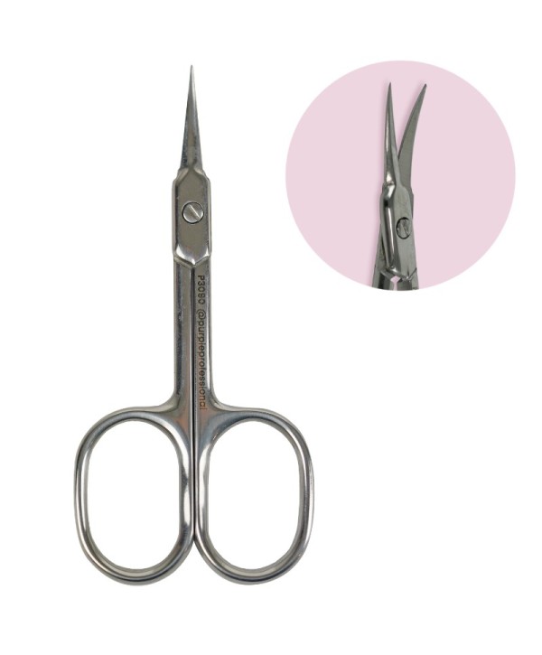 Tesoura em Aço Inoxidável para cortar Moldes - Purple Professional