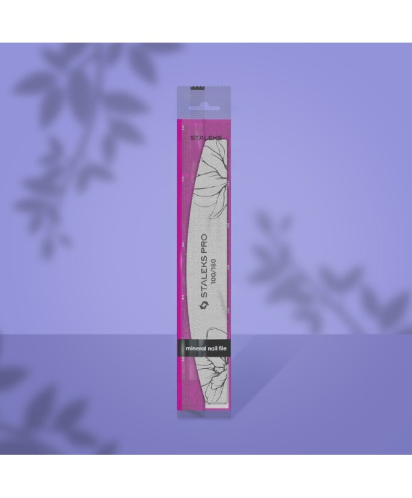 Lima de unhas Mineral Meia Lua Crescent EXPERT 40 Grão - Staleks