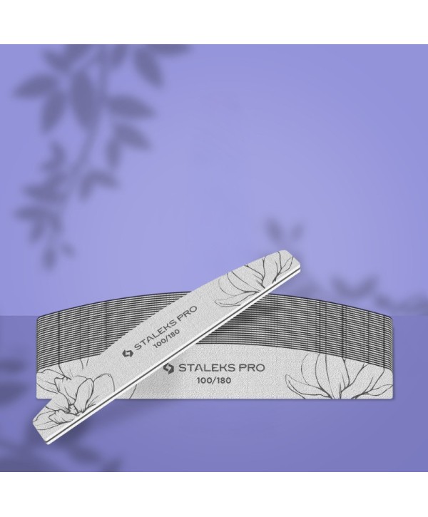 Lima de unhas Mineral Meia Lua Crescent EXPERT 40 Grão - Staleks