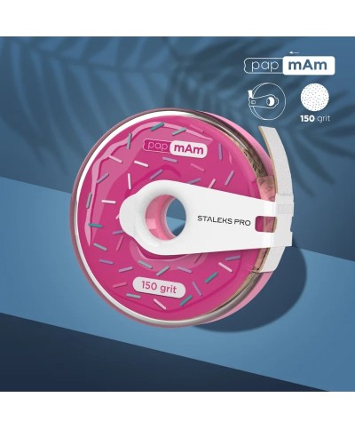 Lima Adesiva descartável branca papmAm EXPERT (com caixa de plástico) - Staleks