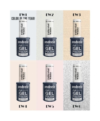 Abr'26 Coleção Limitada Verniz Gel - The Gel Polish - EDITORIAL WHITE - Andreia Professional