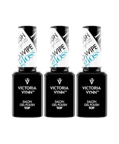 PACK 3 - Top Coat No Wipe (sem goma) OH! MY GLOSS 15ML - Victoria Vynn