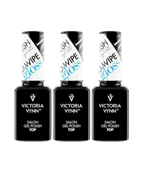 PACK 3 - Top Coat No Wipe (sem goma) OH! MY GLOSS 15ML - Victoria Vynn