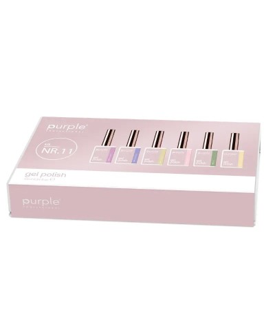 MAI'26 KIT Coleção NR-11 Gel Polish Verniz Gel 10ml - Purple Professional