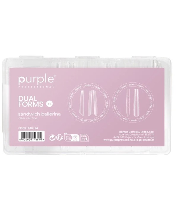 DUAL FORMS F1 SANDWICH (240uni) - Purple Professional