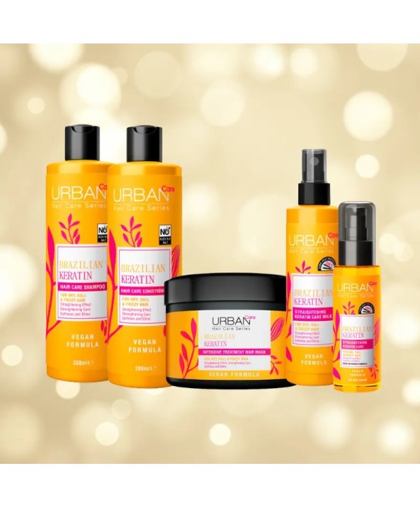 Queratina Brasileira - Cabelos Lisos e com Frizz - Urban Care
