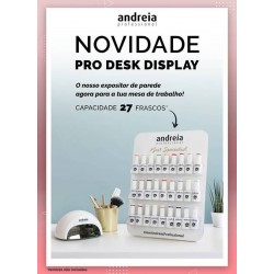 PRO DESK DISPLAY - Expositor de mesa p/27 Vernizes - Andreia Professional