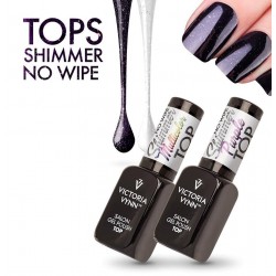 Top Coat Sem Goma Shimmer Glitter - Victoria Vynn