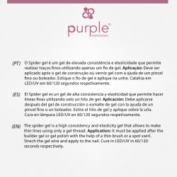 Spider Gel - Nail Art - Purple Professional