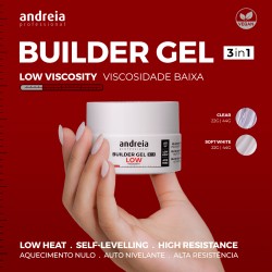 Gel de Construção Transparente 20ml Andreia