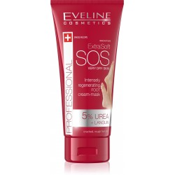 Creme Máscara para Pés Regenerante para Peles Extra Secas SOS 100ml - Eveline