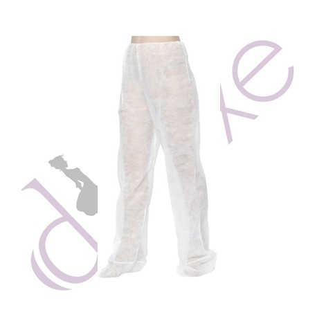 Calças para Pressoterapia PP+PE Branco 10unid.