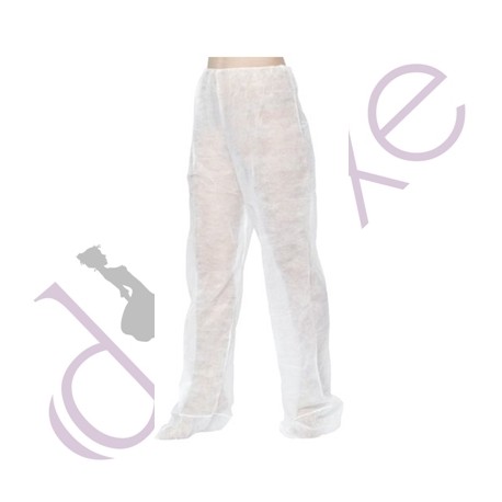 Calças para Pressoterapia PP+PE Branco 10unid.