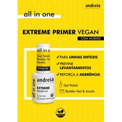 ALL IN ONE  EXTREME PRIMER - Primer com ácidos para unhas difíceis - Andreia Professional