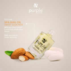 Óleo para unhas e cutículas Spa Nail Oil 10ml Purple Professional