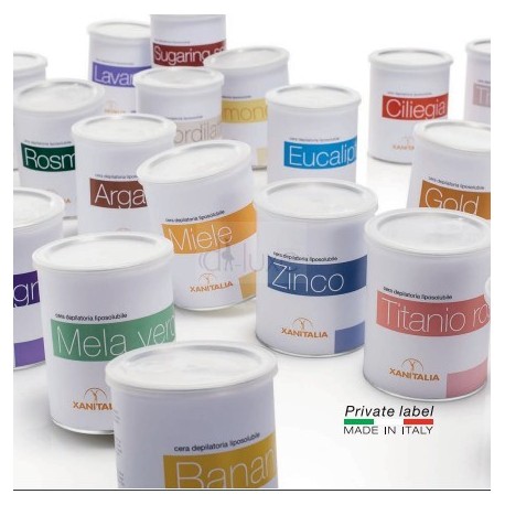 Lata Cera Depilação (usar com bandas) 800gr Xanitalia