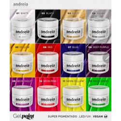 Gel Paint Nail Art 4grs - Andreia Professional