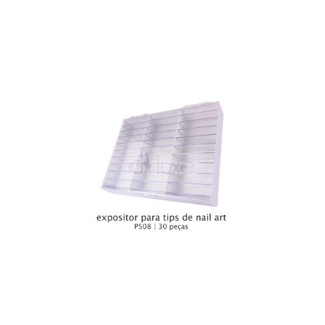Expositor para 30 Tips de Nail Art - Purple