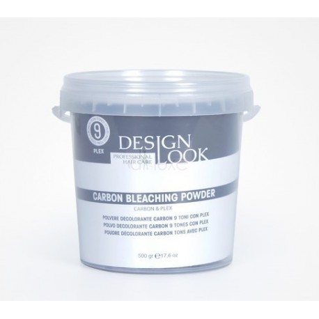Pó Descolorante 9 Tons Carbon com Plex 500gr Design Look