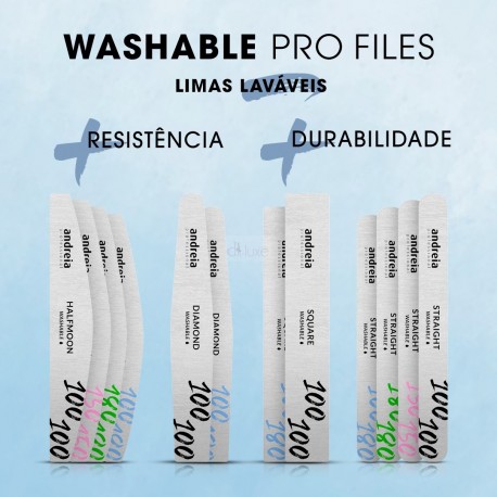 Lima Meia Lua (Halfmoon Nail File) - Andreia Professional