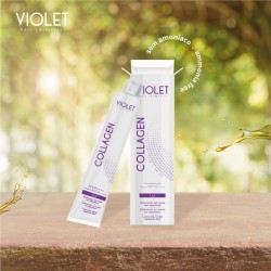 Coloração Collagen sem Amoníaco rica em óleo de argan, aminoácidos de colagénio e bisabolol 100ml Violet Hair Cosmetics
