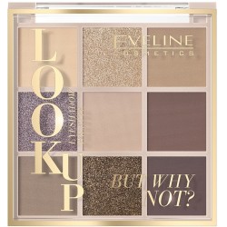 Palete de sombra de Olhos 9 Cores Eveline